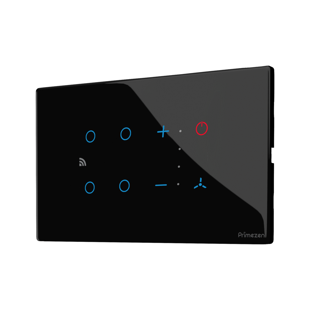 ZEN 403 Black touch panel switch