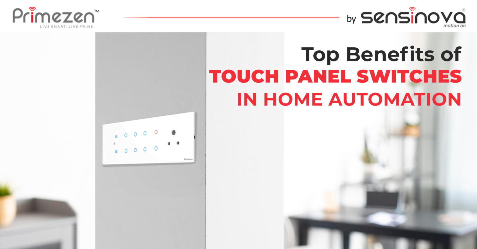 Touch Panel Switch for Home Automation