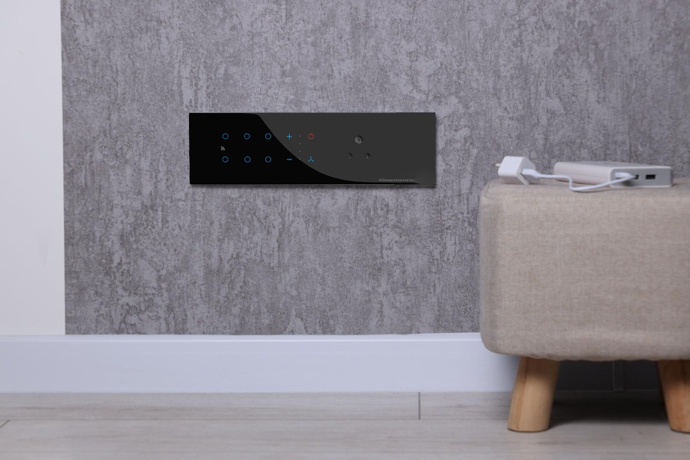Zen touch panel installed