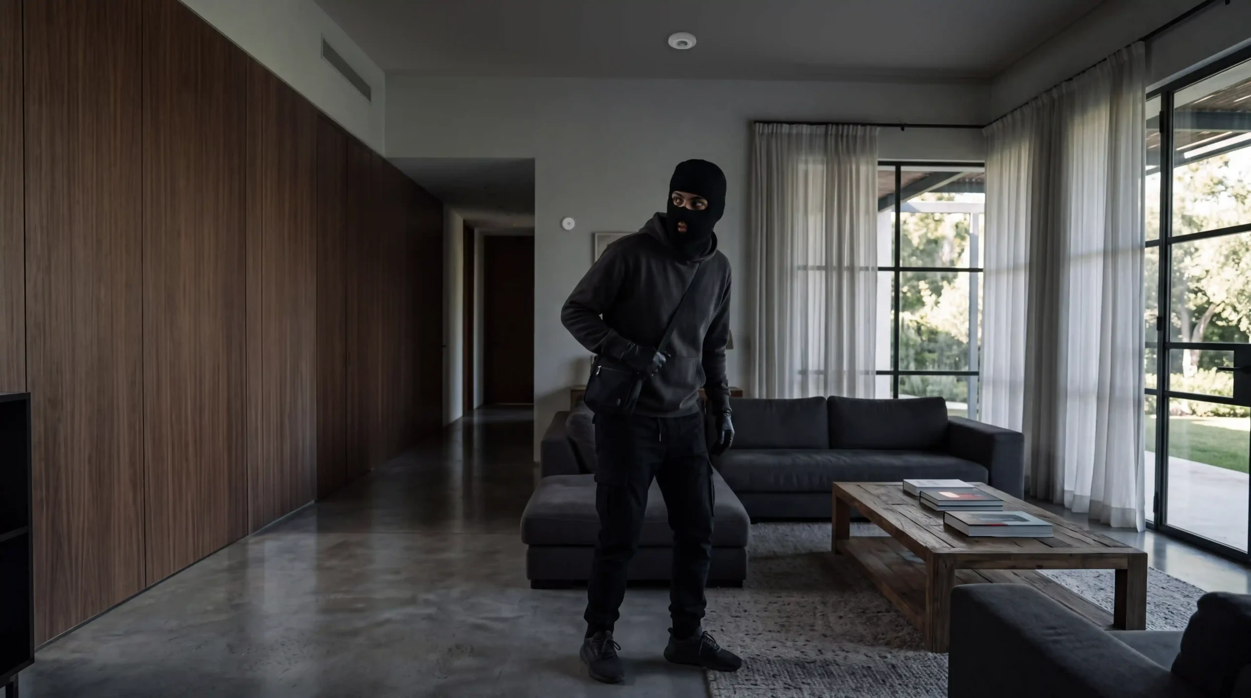 Secure — defense mode alarm